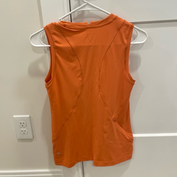 Athleta Vibrant Orange Tank Top - Picture 4 of 5